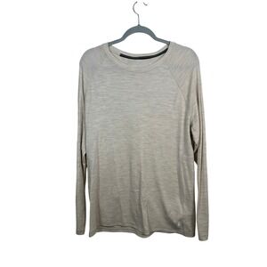 Smartwool Merino Wool Top Women 2X Beige Excellent Long Sleeve Base Layer